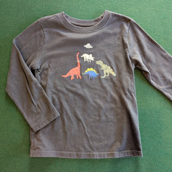 Bundle Boy's Dinosaur Long Sleeve T-shirts 5T 💙 - Picture 10 of 13